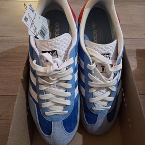 Adidas Blue and Red Sneakers